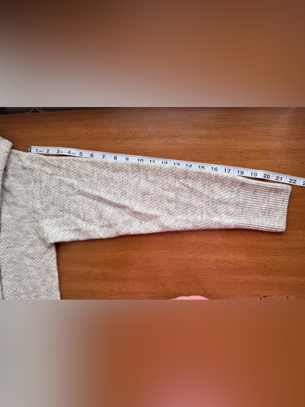 Quince Light Grey Crewneck Sweater Wool Nylon Baby Alpaca Blend Size L - Picture 7 of 9